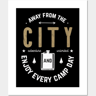 Any From The City Enjoy Every Camp Day Posters and Art